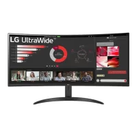 LG 34 Inch UltraWide 34WR50QC-B 100Hz 5ms WQHD VA HDR10 Monitor