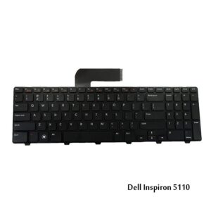 کیبورد لپ تاپ دل Dell Inspiron N5110 مشکی-اینتر کوچک-با فریم